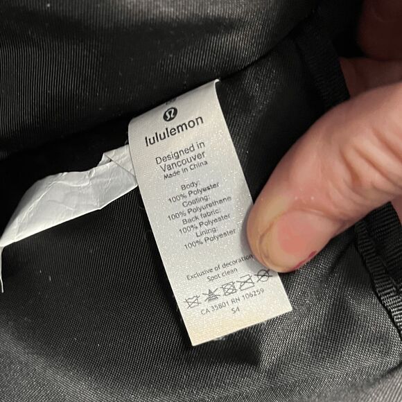 Lululemon Go Getter Bag Heathered Black 26L Gym Tote Laptop Pocket - Picture 7 of 12